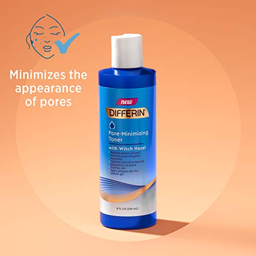 Witch Hazel Toner for Face by the makers of Differin Gel, Pore-Minimizing Ski...