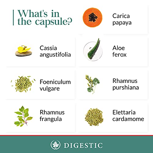 Digestic - Laxative for Constipation Relief, Stool Softener for IBS Severe Co...