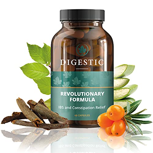 Digestic - Laxative for Constipation Relief, Stool Softener for IBS Severe Co...