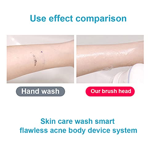 6 Pack Replacement Facial Ultrasonic Cleansing Brush Heads Compatible with De...