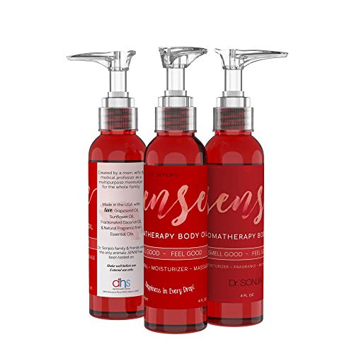 SENSE Relaxing Organic Body Oil | Every Day Use Massage Oil, Aroma Therapy, N...