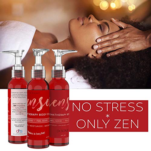 SENSE Relaxing Organic Body Oil | Every Day Use Massage Oil, Aroma Therapy, N...