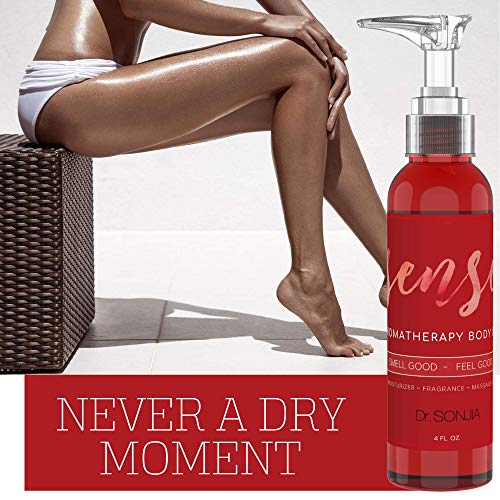 SENSE Relaxing Organic Body Oil | Every Day Use Massage Oil, Aroma Therapy, N...