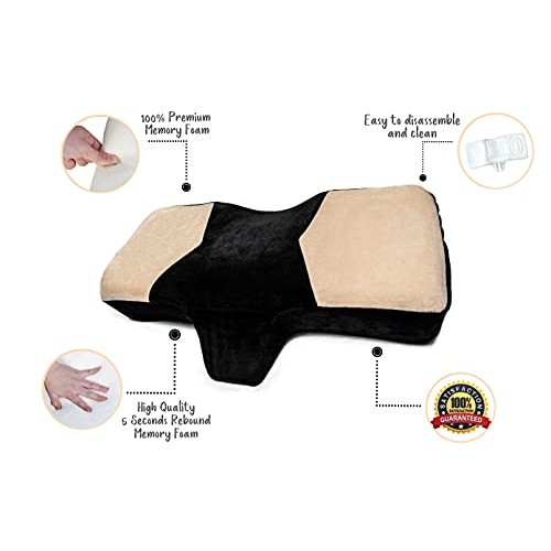 DIGSSA Lash Pillow for Lash Extension - Eyelash Pillow for Beauty Salon Ergon...