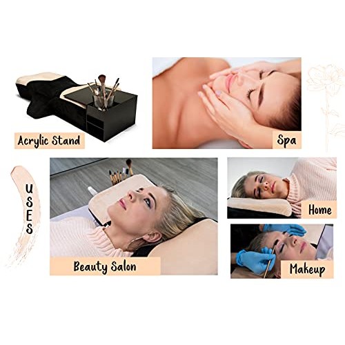 DIGSSA Lash Pillow for Lash Extension - Eyelash Pillow for Beauty Salon Ergon...