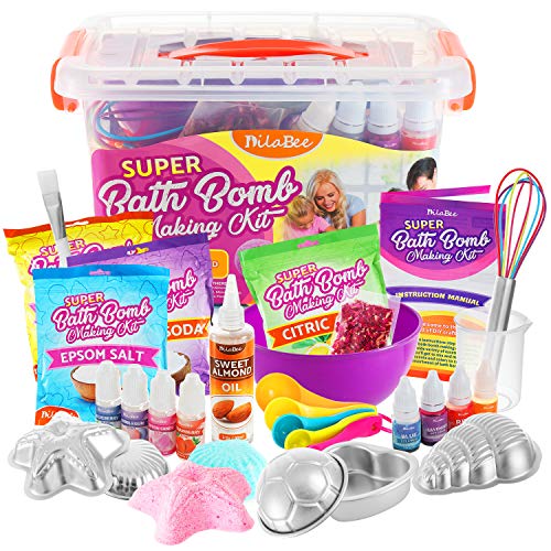Premium DIY Bath Bomb Making Kit - Super Jumbo Bath Bombs Ingredients and Sup...