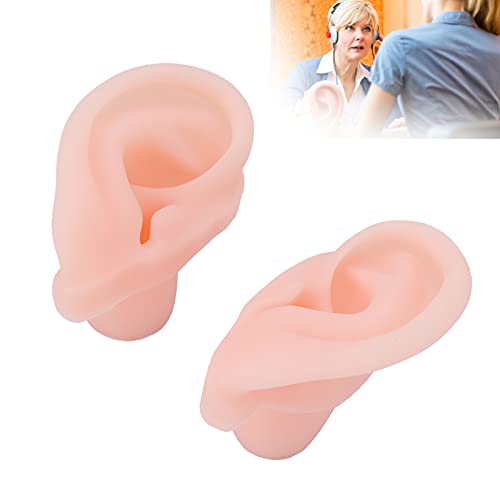 1 Pair Silicone Acupuncture Ear Model, Silicone Simulated Ear Model Flexible ...
