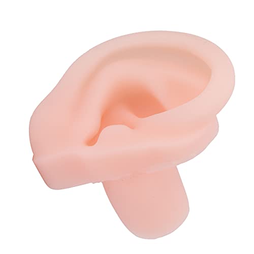 1 Pair Silicone Acupuncture Ear Model, Silicone Simulated Ear Model Flexible ...