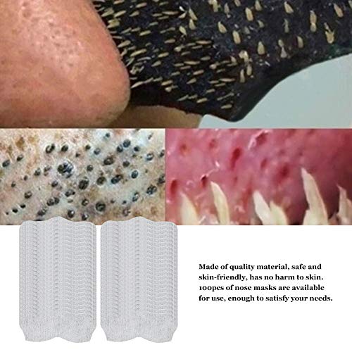 100PCS Deep Cleansing Blackhead Pore Strips, Gentle Cleaning Off Blackhead Re...