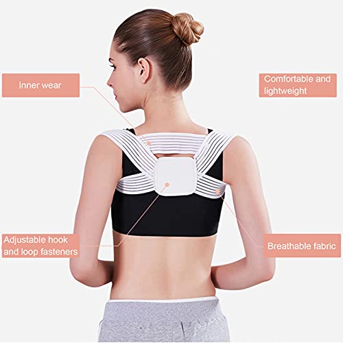 Back Correction Belt, Elastic Posture Corrector, Breathable Adjustable Hunchb...