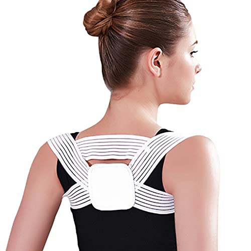 Back Correction Belt, Elastic Posture Corrector, Breathable Adjustable Hunchb...
