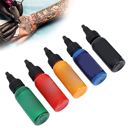 DIY Tattoo Ink Set, Body Painting Kit Tattoo Supplies Tool Lasting Multicolor...