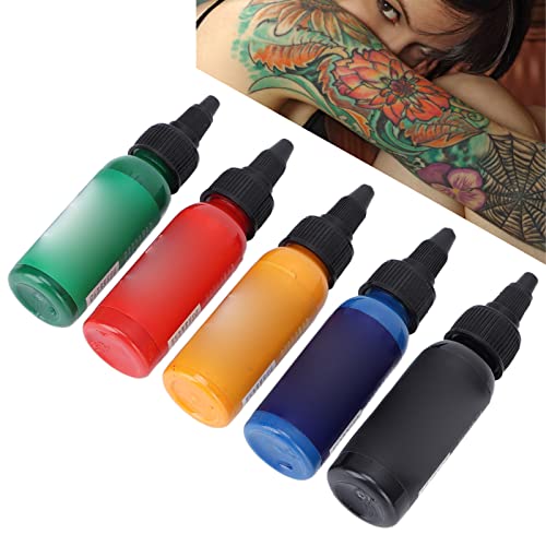 DIY Tattoo Ink Set, Body Painting Kit Tattoo Supplies Tool Lasting Multicolor...