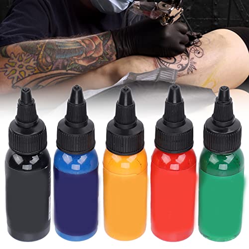 DIY Tattoo Ink Set, Body Painting Kit Tattoo Supplies Tool Lasting Multicolor...