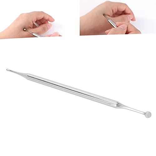 Ear Acupuncture Point Probe Acupressure Ear Massage Pen Stainless Steel Dual ...