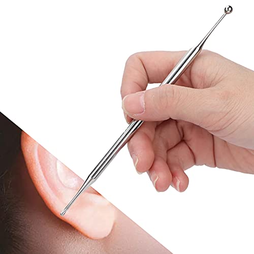 Ear Acupuncture Point Probe Acupressure Ear Massage Pen Stainless Steel Dual ...