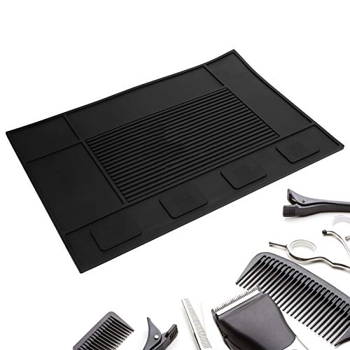 Hairdressing Tool Pad - Hairdressing Scissors Pad Non‑Slip Hair Clipper Mat H...