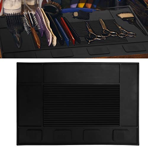 Hairdressing Tool Pad - Hairdressing Scissors Pad Non‑Slip Hair Clipper Mat H...