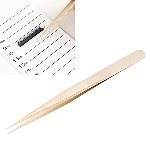 Nail Art Tweezers - Steel Tweezer Eyelash Extension Tweezers Nail Art Tweezer...