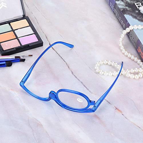 Single Lens Rotating Makeup Glasses, 3 colors Multiple Farsightedness Degree ...