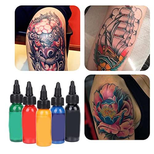 Tattoo Ink Set Body Painting Kit Tattoo Supplies Tool Beauifully Lasting Mult...