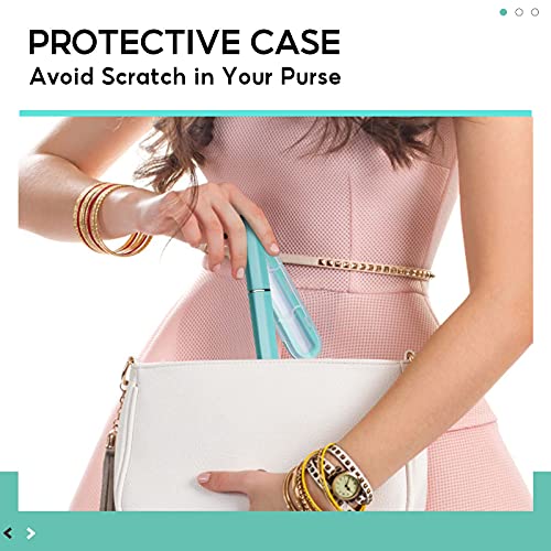 Crystal Glass Nail File, Nail Files and Buffers with Case Premium Fingernail ...