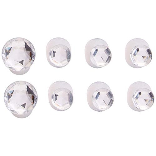 Dip Into Pretty"Dots of Perfection" Silicone Toe Separators 8-Piece Spacers f...