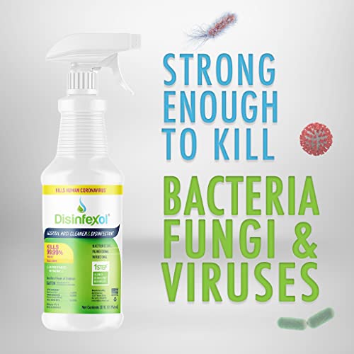 Disinfexol Hospital Grade HOCl Disinfectant Cleaning Spray - Kills 99.99% of ...