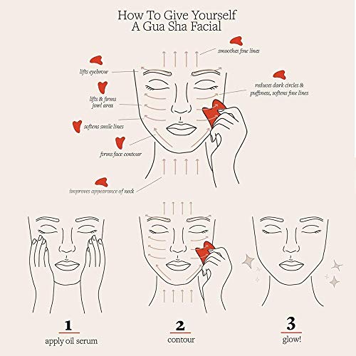 Ditind Gua Sha, Gua Sha Facial Tools, Stainless Steel Guasha Tool for Facial ...