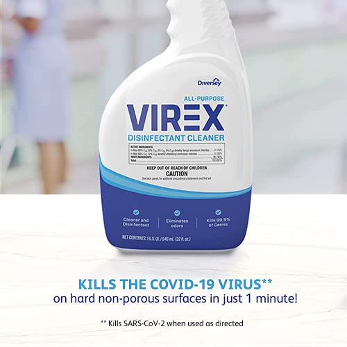 Diversey-CBD540557 Virex All Purpose Disinfectant Cleaner - Kills 99.9% of Ge...