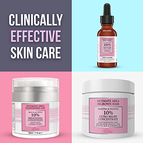 Divine Derriere Intimate Skin Lightening Gel for Body, Face, Bikini and Sensi...