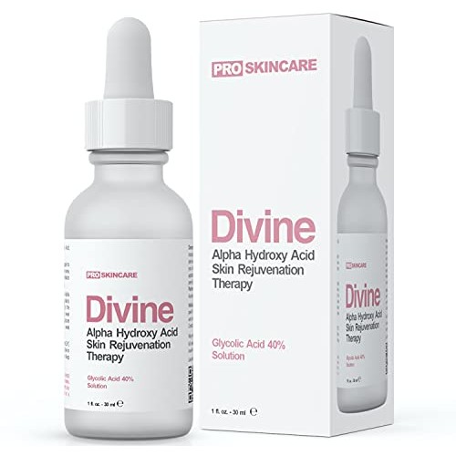 Glycolic Acid 40% (Professional Chemical Peel) Pro Strength Alpha Hydroxy Aci...