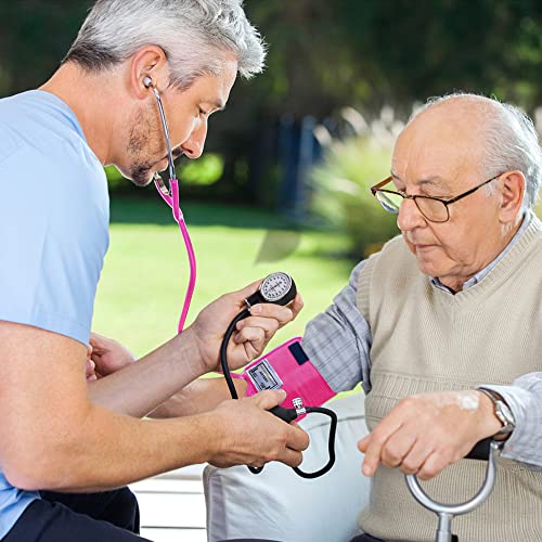 Dixie EMS Aneroid Sphygmomanometer and Dual Head Stethoscope Set with Adult S...