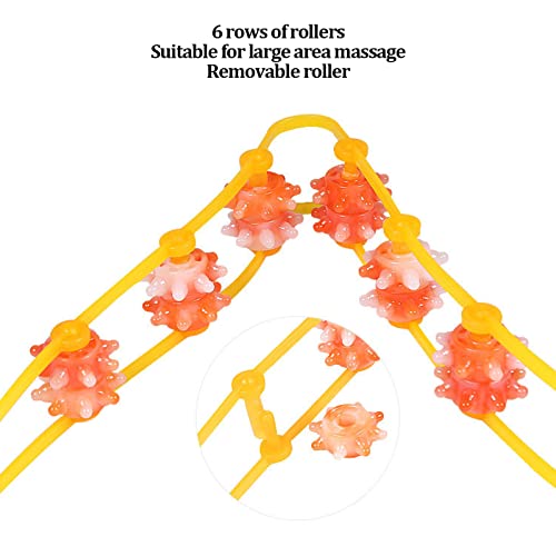 DJDK Back Massage Roller Rope Professional Household Portable Plastic Fatigue...