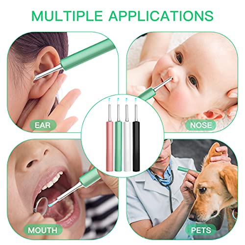 DJROLL Ear Wax Removal, Earwax Remover Tool, Ear Camera, Ear Scope with Ear W...
