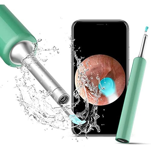 DJROLL Ear Wax Removal, Earwax Remover Tool, Ear Camera, Ear Scope with Ear W...