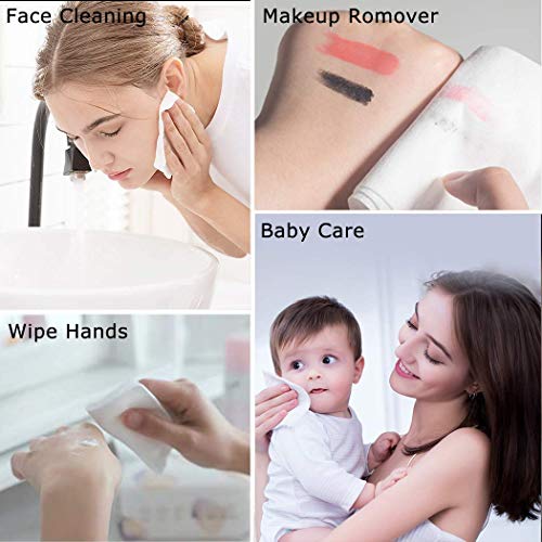 Disposable Face Towel Removable Non-woven Cotton Cleansing Soft Towel Removab...