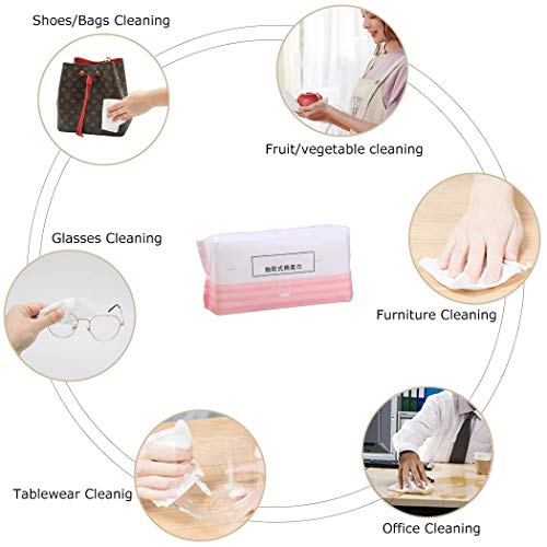 Disposable Face Towel Removable Non-woven Cotton Cleansing Soft Towel Removab...