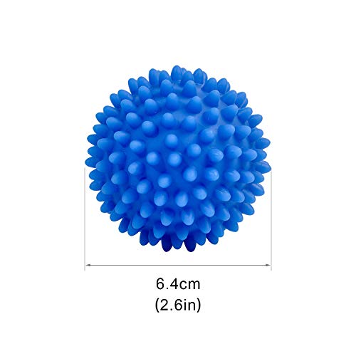 Eco Laundry Dryer Balls Reusable Silicone Soft Washing Balls Fabric Softener ...