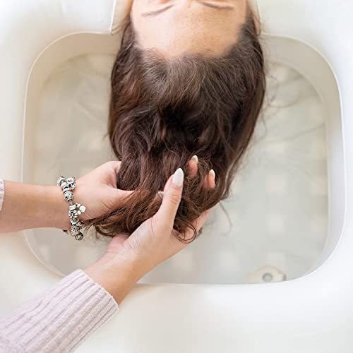 DMI Portable Shampoo Bowl, Inflatable Shampoo Bowl and Wash Basin for Bedside...