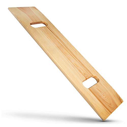 DMI Transfer Board and Slide Board Made of Heavy-Duty Wood for Patient, Senio...
