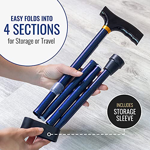 DMI Walking Cane, Walking Stick, Foldable Canes for Men, Walking Cane for Wom...