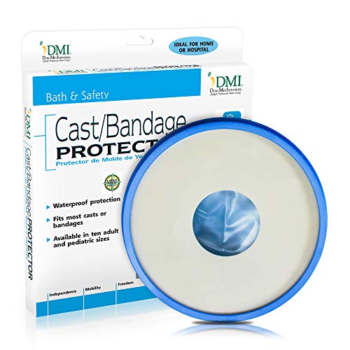 DMI Waterproof Cast Cover, Wound Barrier & Bandage Protector, Reusable with a...