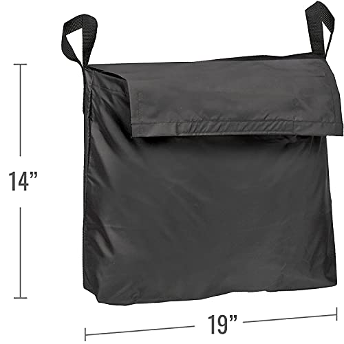 DMI Wheelchair Bag and Rollator Bag Provides Storage on Wheelchair, Rolling W...