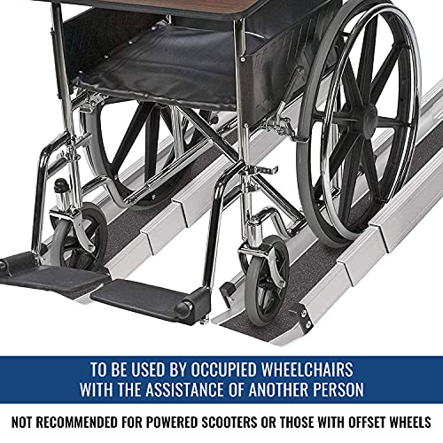 DMI Wheelchair Ramp,Entry Ramp,Threshold Ramp and Handicap Ramp is Portable a...