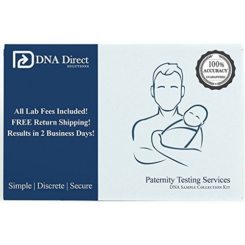 DNA Direct Paternity Test Kit - All Lab Fees & Shipping to Lab Included - Res...