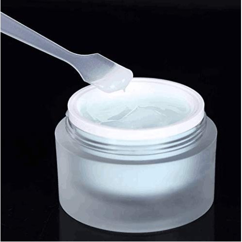 DNHCLL 100PCS Translucent Makeup Frosted Tip Spatula Cosmetic Mask Spatula fo...