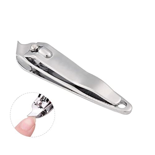 DNHCLL 2 PCS Metal Slanted Edge Nail Cutting Clippers Pedicure Manicure Tool ...
