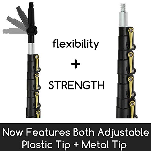 DocaPole 7-30 Foot Extension Pole - Multi-Purpose Telescopic Pole // Light Bu...