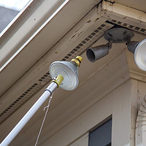 DocaPole 7-30 Foot Extension Pole - Multi-Purpose Telescopic Pole // Light Bu...